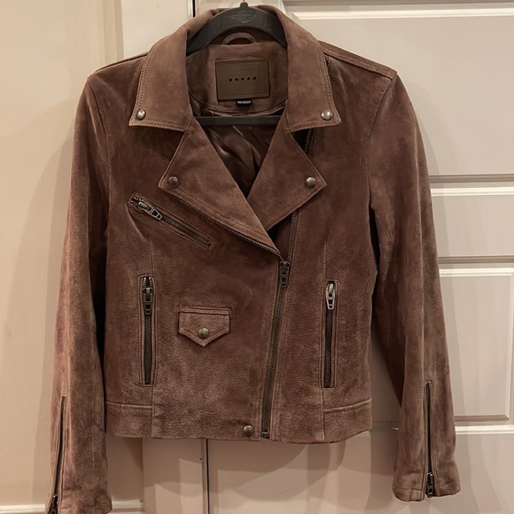 BLANKNYC Suede Moto jacket - Picture 2 of 4